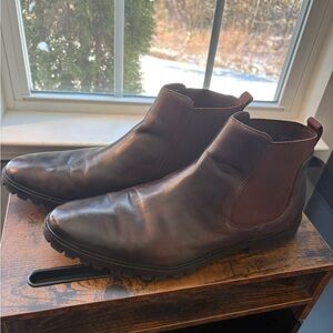 Men's Kenneth Cole Brown Leather Chelsea Boots